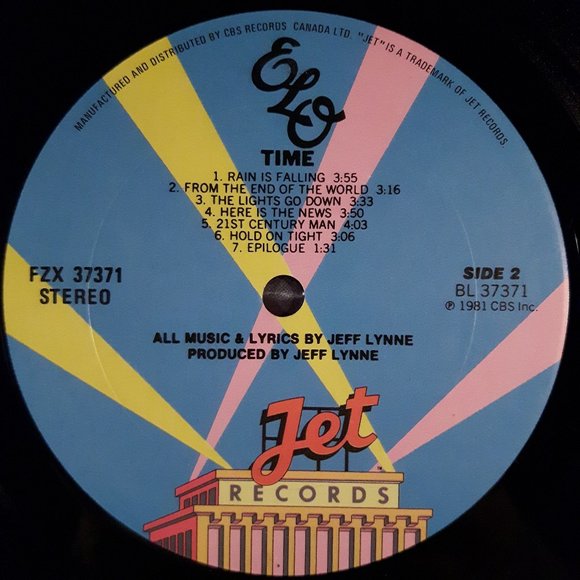 ELO - Time - Vinyl LP Record - Picture 6 of 6